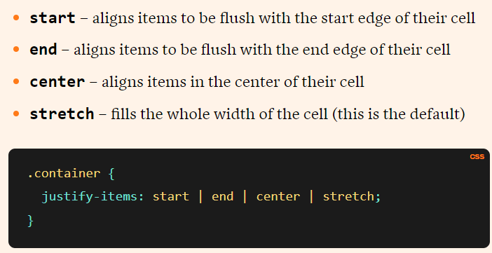 justify-content